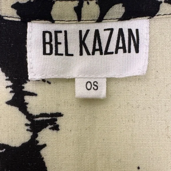 Anthropologie Bel Kazan Tie Ruffle Floral Printed Kaftan - Picture 11 of 16